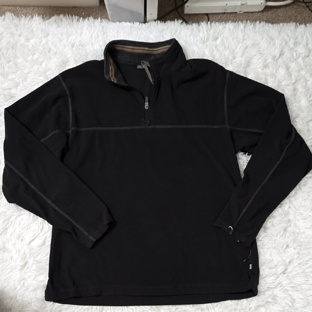 REI Black Quarter-Zip Pullover